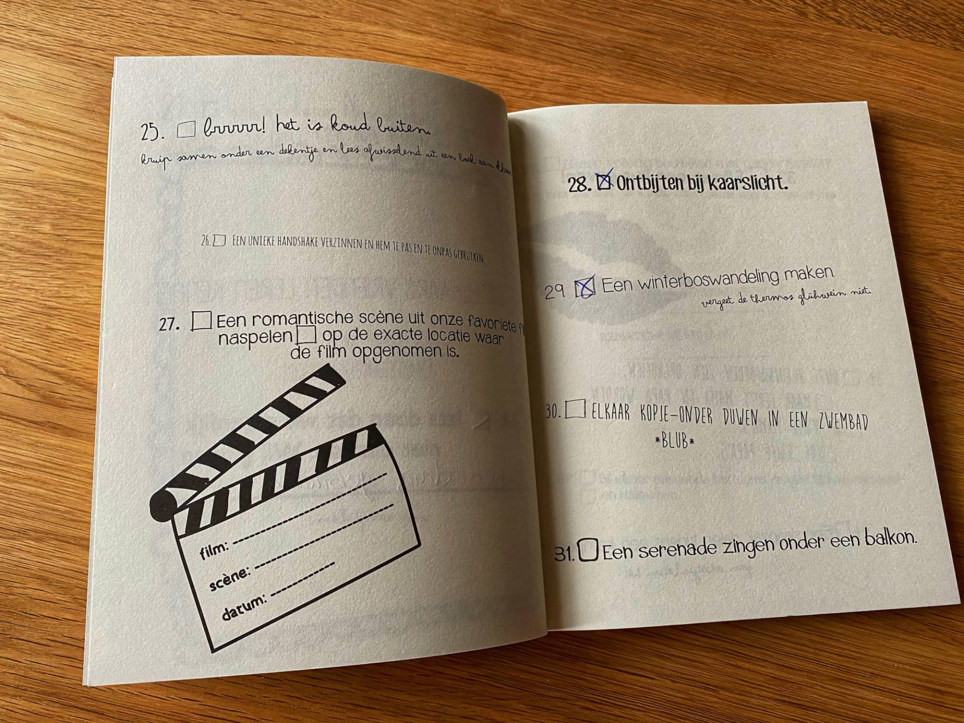 Cadeautip voor de feestdagen: Het bucket list boek voor koppels | Bye